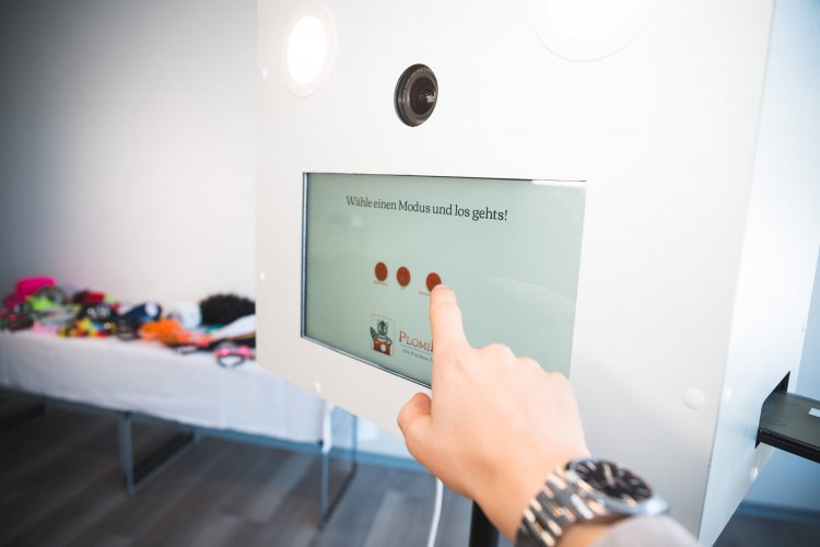 Wähle einen Modus an der Fotobox und los gehts!